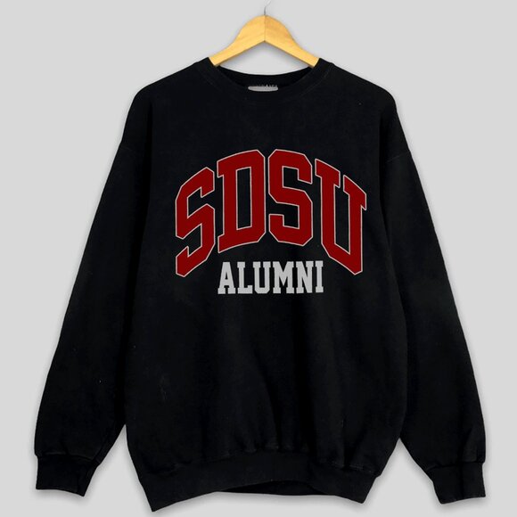 Vintage San Diego State University Alumni Shirt Big Logo University Shirt Tee - Picture 1 of 2